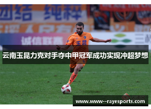 云南玉昆力克对手夺中甲冠军成功实现冲超梦想